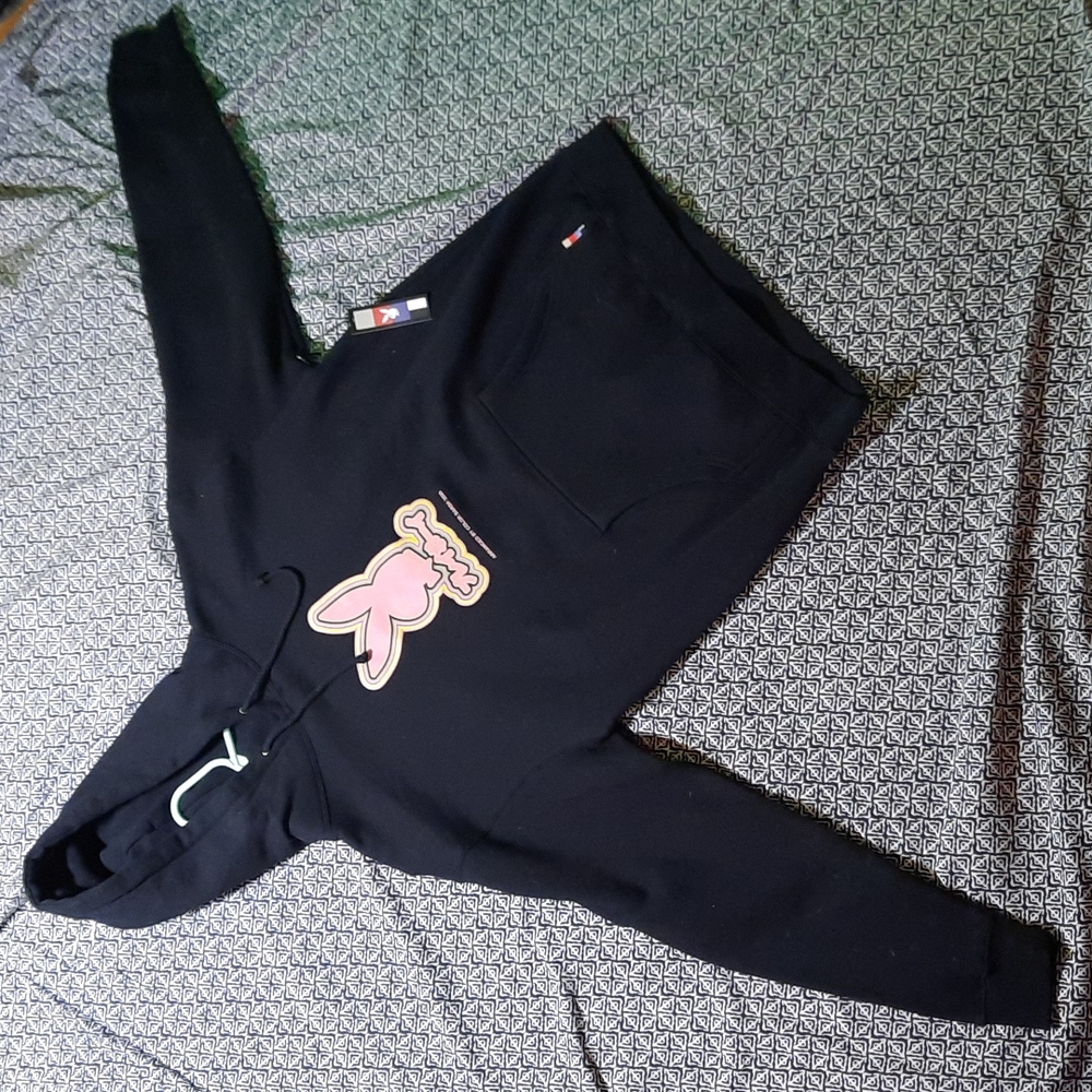 Large, Black Hoodie